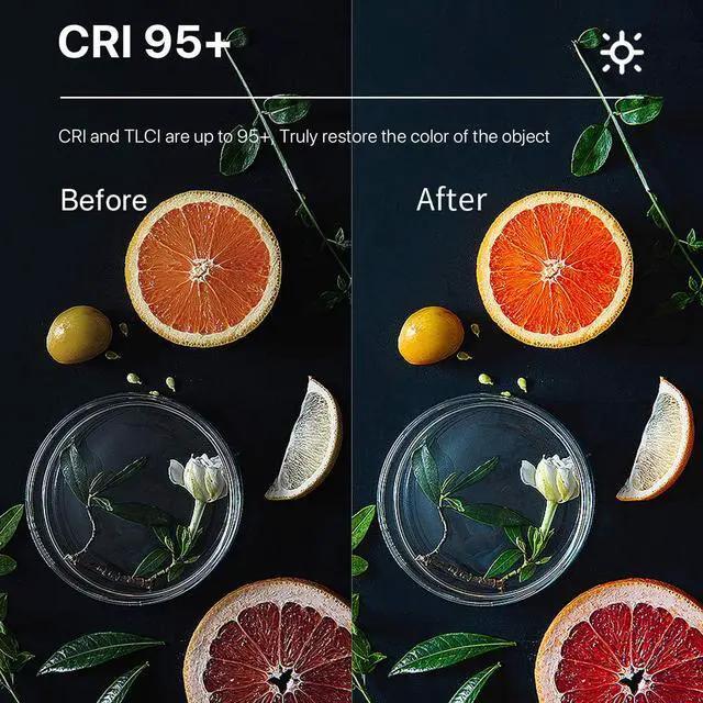 Alt view image 6 of 7 - VL120 LED Video Light on Camera, Mini Rechargeable 120 LED Photography Lighting Fill Lamp 3200K-6500K Bi-Color Dimmable, CRI95+, Built-in 3100mAh Battery for Nikon Sony DSLR Cameras