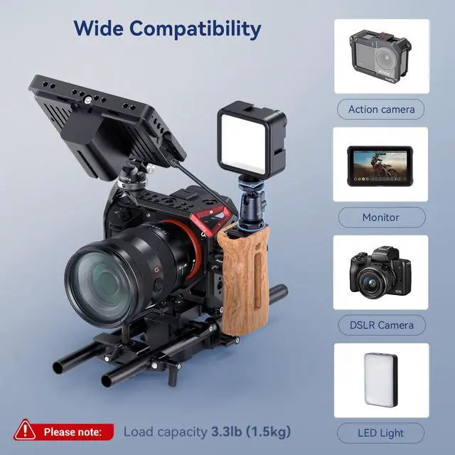 Alt view image 2 of 7 - Mini Ball Head (2 Pack) with 1/4" Screw and Removable Shoe Mount, 360 Degree Rotatable Aluminum Tripod Head for Camera Tripods Monopods Camcorder Light Microphone, Max. Load 1.5 kg - 2948B