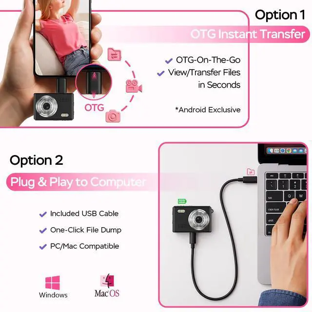 Alt view image 6 of 7 - Mini Camera 1080P HD Video Recorder Keychain Digital Camcorder with 64GB Card, 0.96" HD Display, Long Battery Life, Ultra-Portable Tiny Camera for Travel/Vlog/Night Shots, Ideal Gift, Black