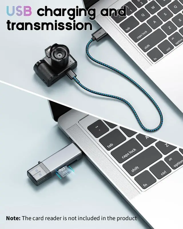 Alt view image 5 of 7 - Mini Digital Camera, 1080P Portable Camera for Photography with 8GB SD Card, Key Card Clip Chain for Teenagers, Adult Beginners