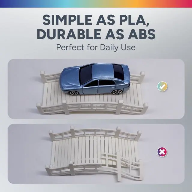 Alt view image 4 of 7 - PETG 3D Printer Filament 1.75mm, Neatly Wound Durable PETG 1kg Spool (2.2lbs), Strong Toughness Filament, Dimensional Accuracy +/- 0.02mm, Fit Most FDM Printers (Black (1-Pack))