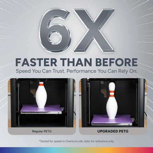 Alt view image 5 of 7 - PETG 3D Printer Filament 1.75mm, Neatly Wound Durable PETG 1kg Spool (2.2lbs), Strong Toughness Filament, Dimensional Accuracy +/- 0.02mm, Fit Most FDM Printers (Black (1-Pack))