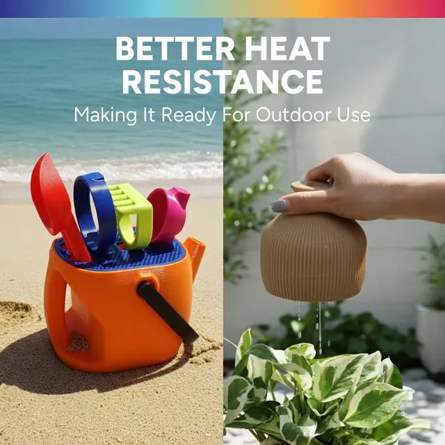 Alt view image 6 of 7 - PETG 3D Printer Filament 1.75mm, Neatly Wound Durable PETG 1kg Spool (2.2lbs), Strong Toughness Filament, Dimensional Accuracy +/- 0.02mm, Fit Most FDM Printers (Black (1-Pack))