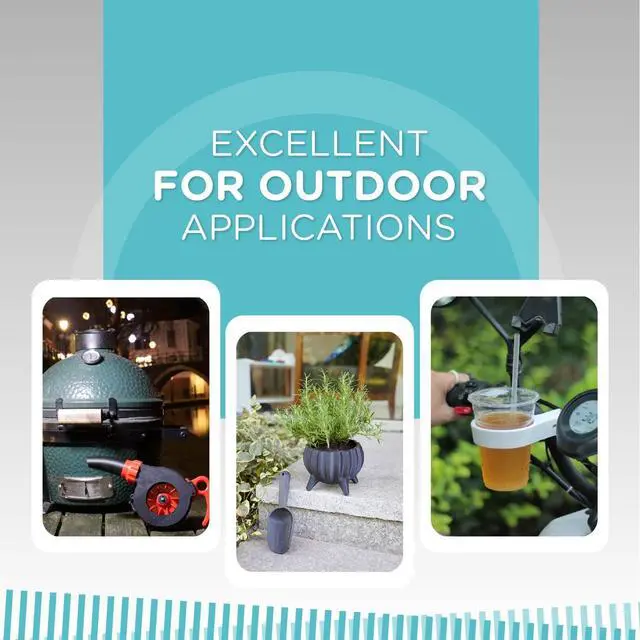 Alt view image 6 of 7 - ASA Filament 1.75mm Black, 1kg ASA 3D Printing Filament, Heat & Weather Resistant - ASA 3D Printer Filament Perfect for Printing Outdoor Functional Parts