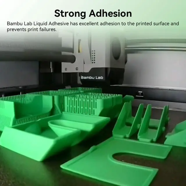 Alt view image 3 of 7 - Compatible with Bambu Lab 3D Printer Adhesive Glue,Strong Grip Reduce Warping for Bambu lab A1/A1 Mini/P1/X1 3D Printer PLA/ABS/PETG/PC/PA/TPU Filament 60ML