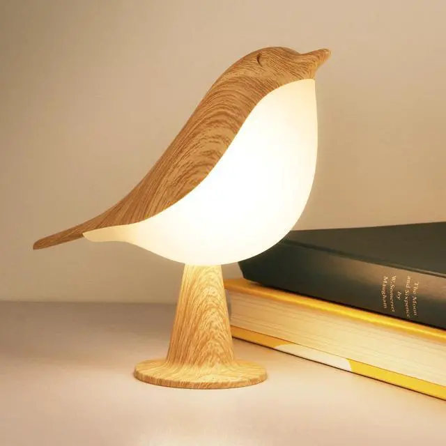 Main image of Small Desk Lamp, Cute Bird Light Cordless Lamp with 3 Color Temperature and Touch Sensor,Kids Night Light with Rechargeable Battery for Bedroom Nightstand Bedside Table Room Decor