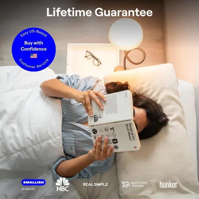 Alt view image 6 of 6 - Shroommate Clip On Light and Bed Headboard Lamp, Bedside Table Lamp for Dorm, College Dorm Room Essentials, Night Light for Kids Nursery, Clip on for Desk, MultiColor LEDs, Adapter Included (Black)