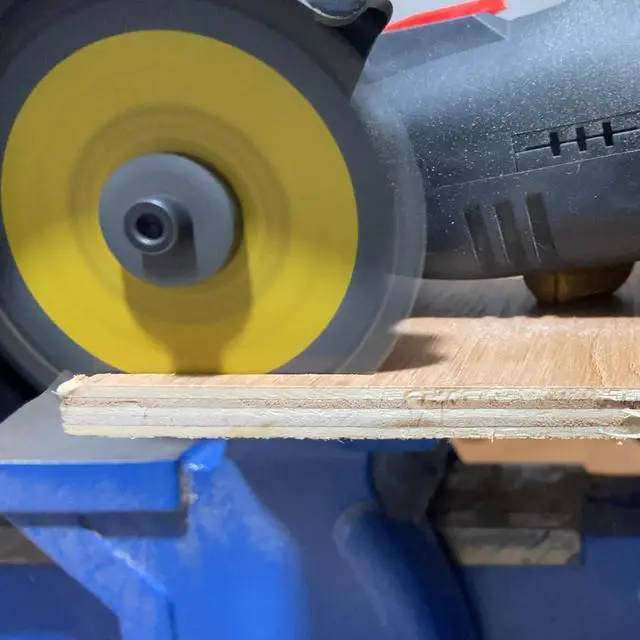 Alt view image 3 of 5 - 3PACK 3-Inch(75mm) 36T TCT Circular Saw Blade with 3/8-Inch(9.5mm) Arbor, Fast Clean Wood Plastic Cutting Cut-Off Wheel Compatible with Bosch Ridgid Ryobi Milwaukee Dewalt Worx Cut-Off Saw