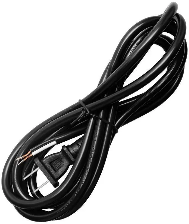 Main image of 8FT 16/2 Power Cord Replacement for Drills, Sanders, Chop Saws, Grinders, Vacuums, Miter Saws, Appliances, Motors etc Power Tools Black