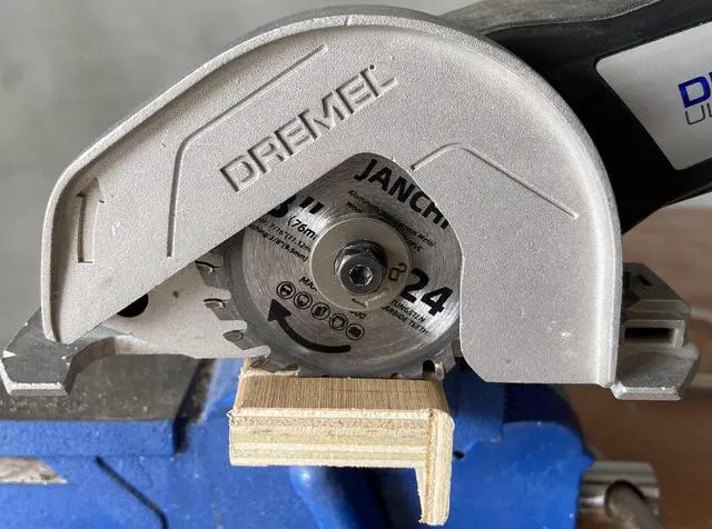 Alt view image 4 of 5 - 3Pack 3 Inch 24T Carbide Circular Saw Blade for Cuts Woods, Plastic, PCV, Acrylic, Aluminum, 7/16" Arbor Compatible with All Dremel Saw-MAX, Ultra-Saws, RotoZip Saws, Rigid 3" Multi-Material Saw