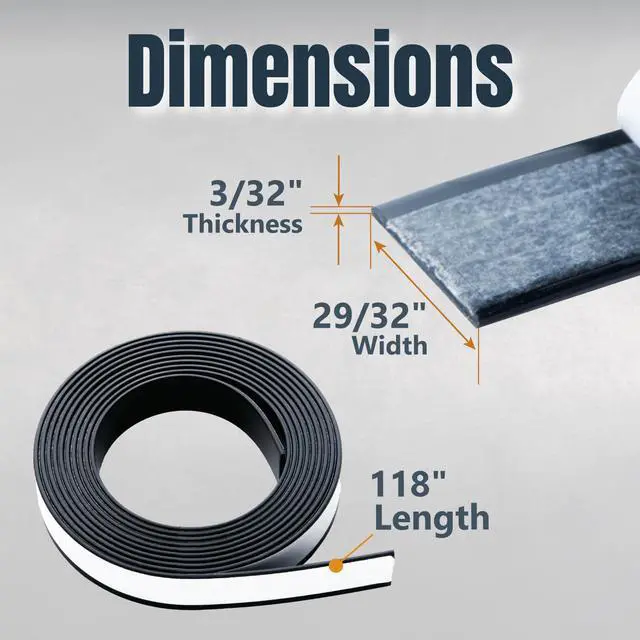 Alt view image 2 of 6 - 71656 Splinter Guard Replacement Strip for POWERTEC Track Saw Guide Rail, 118 Makita 194419-4 & Festool Track Saw Guide Rails