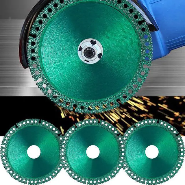 Main image of Indestructible Disc 2.0 -Cut Everything in Seconds, New Upgraded Indestructible Disc for Angle Grinder 7/8 inch, 4 inch Circular Saw Blades for Ceramic Tile Glass Metal Wood Cutting (3 Pack)