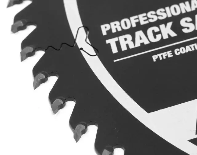 Alt view image 3 of 4 - BL6556 6.5-Inch 56-Tooth Carbide-Tipped Thin-Kerf Professional ATAFR Track Saw Blade with PTFE Coating