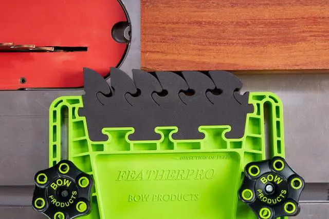 Alt view image 7 of 7 - FeatherPRO FP1 - Featherboard for Table Saws, Router Tables and Band Saws - EVA Feathers that Reduce Kickback - Woodworking Tools and Safety Accessories