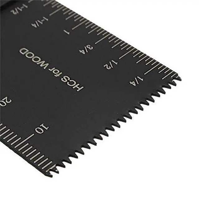 Alt view image 6 of 6 - 100 pcs Wood Oscillating Multitool Saw Blade Set Fits Fein Multimaster Porter Cable Black & Decker Bosch Dremel Craftsman Ridgid Ryobi Makita Milwaukee Dewalt Rockwell