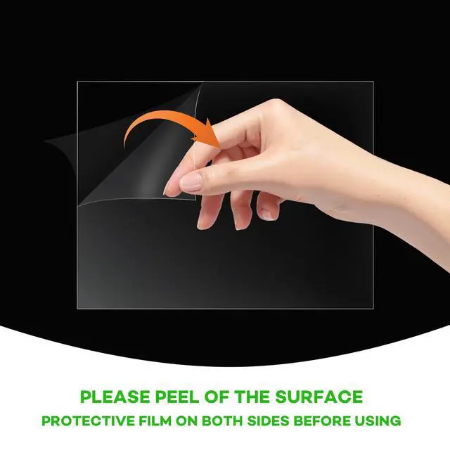 Alt view image 7 of 7 - 3 Pack Plexiglass Sheets 1/8 Inch Thick, 24"X36" Plexi Glass Panel,Plastic Sheet for Crafts,Signs, Display Cases, Sneeze Guard, Cut with Engraver,Power Saw or Hand Tools