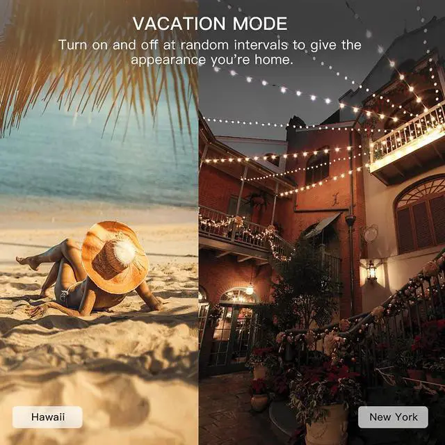 Alt view image 7 of 7 - Smart Dimmer Plug Outdoor Smart Plug Works with Alexa and Google Home, Light Dimmer APP Remote Control, Max Power 400W, IP44 for Dimmable Outdoor String Lights, Floor Lamp, Table Lamp