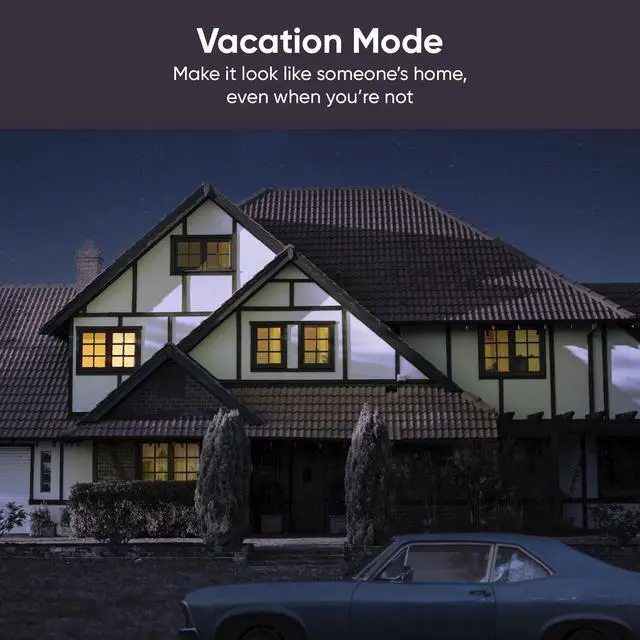 Alt view image 6 of 6 - Plug, 2.4GHz WiFi Smart Plug, Works with Alexa, Google Assistant, IFTTT, No Hub Required, Two-Pack, White