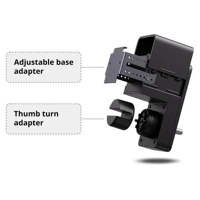 Alt view image 3 of 7 - Smart Lock, Bluetooth Electronic Deadbolt Keyless Entry Door Lock for Front Door, Compatible with WiFi Bridge (Sold Separately), Fits Your Existing for Airbnbs Vacation Rentals