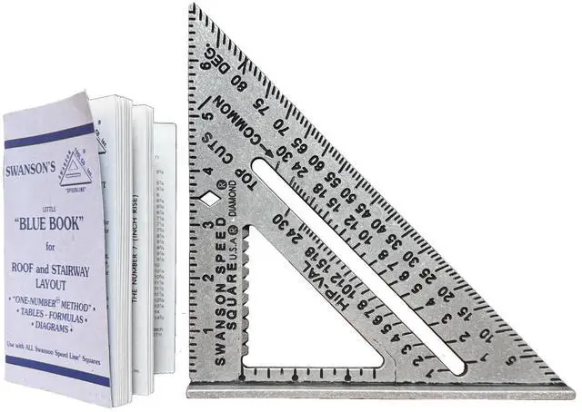Main image of S0101 7 Inch Speed Square, Blue