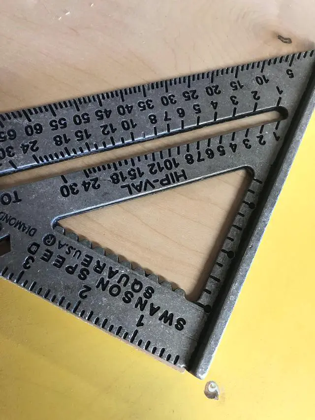 Alt view image 7 of 7 - S0101 7 Inch Speed Square, Blue