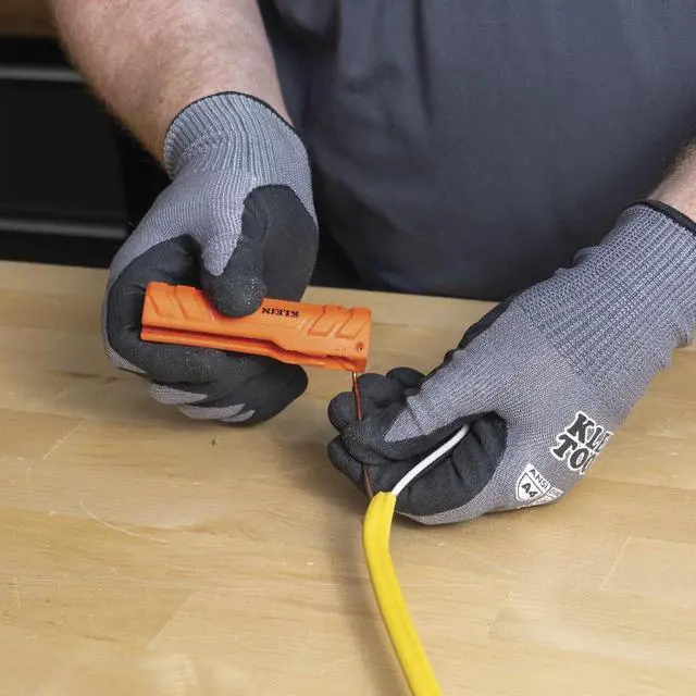 Alt view image 7 of 7 - L1412 5-in-1 Cable Stripping Tool for 12-14 AWG, NM Cable Ripper (12/2 and 14/2 Romex), Magnetic with Wire Looping Hole