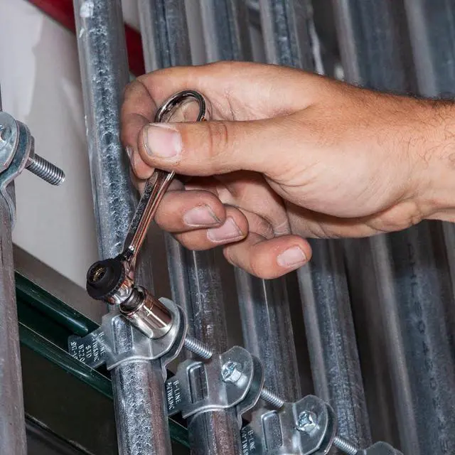 Alt view image 5 of 7 - 65200 Ratchet Set, 5-Piece Mini Ratchet Set with Phillips, Slotted, and Adapter for Other Socket Sizes, For Tight Spaces