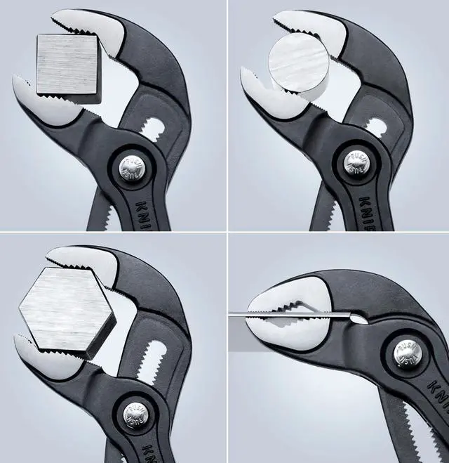 Alt view image 2 of 7 - Tools Cobra Water Pump Pliers, 7 1/4 inch, red