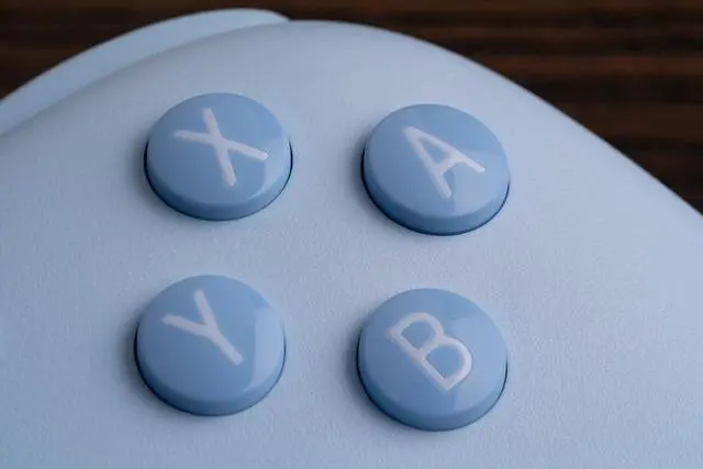 Alt view image 7 of 7 - Ultimate 2C Bluetooth Controller for Switch/Switch 2, Wireless Controller with 6-Axis Motion Control, Rumble Vibration, Refined D-Pad and Bumpers, and Hall Effect Joysticks (Blue)