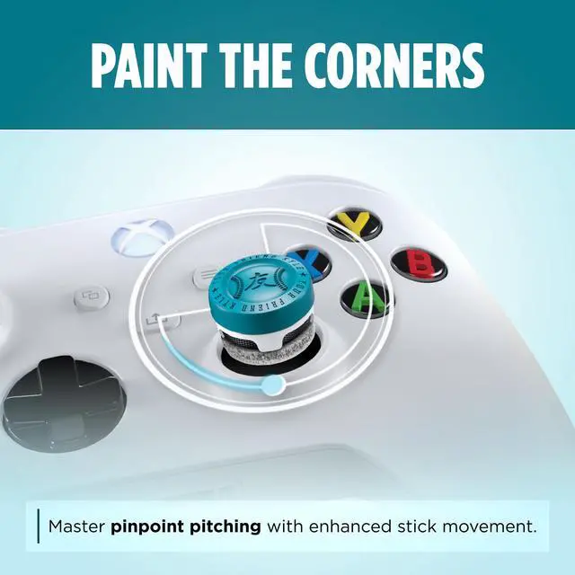 Alt view image 6 of 7 - Precision Sports Baseball Kit YourFriendKyle Edition | Xbox One & Xbox Series X Controller | Blue and White