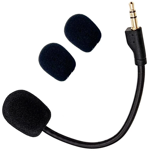 Main image of Replacement Game Mic Compatible with Logitech G PRO X2, G PRO X Wireless and G Pro Wired Gaming Headsets, Detachable Noise Cancelling Crystal-Clear Game Microphone with 2Pcs Foam Cover