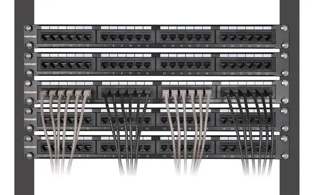 Alt view image 6 of 7 - Slim Cat6 Ethernet Network Patch Cable 10-Pack - 10Gbps & 250MHz, Snagless Boot, 30AWG Pure Bare Copper Wire, Gold-Plated Contacts, Lifetime Mfg Warranty - 1ft, 10 Pack, Grey