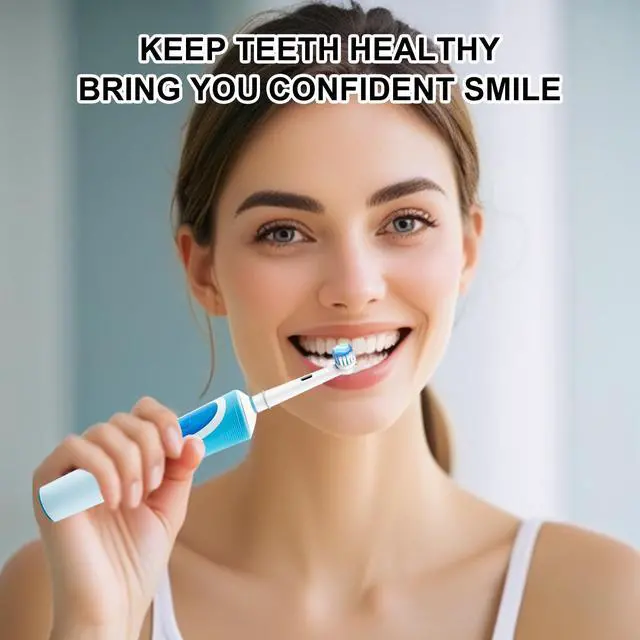 Alt view image 7 of 7 - Toothbrush Heads for Oral B, 20 Pack Professional Electric Toothbrush Replacement Heads Medium Soft Dupont Bristles Replacement Toothbrush Heads Precision Clean Brush Heads Refills