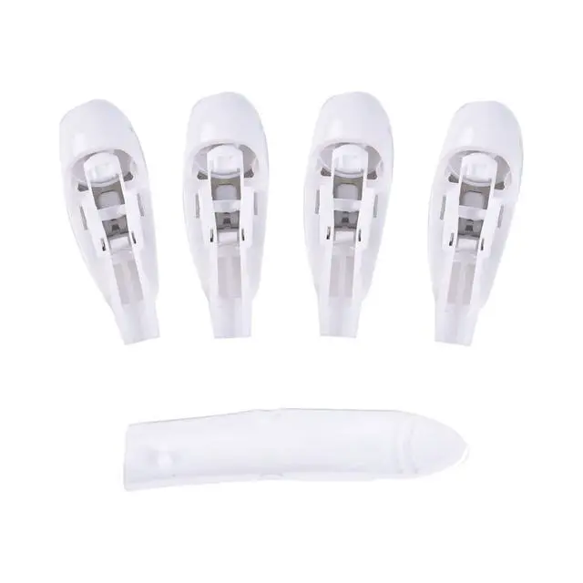 Alt view image 6 of 7 - 4/8/16 Pcs Electric Toothbrush Ora B Replacement Heads Sensitive Dual Clean Rotating Sets Fit for Braun Oral B Cross Action Power 4732 3733 4734 (8)