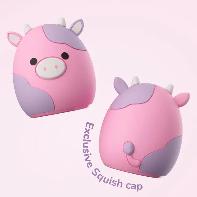 Alt view image 6 of 7 - Squishmallows Electric Toothbrush, Sonic Toothbrushes for Kids, Rechargeable, 3 Brushing Modes, Over 5 Weeks Battery Life Extra Brush Head Included, Gift for Kids Aged 4 Years and Up, Patty