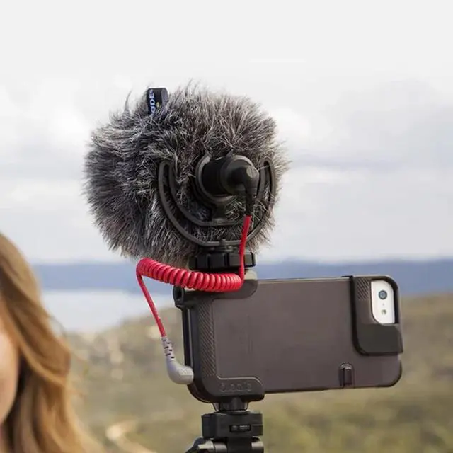 Alt view image 5 of 5 - 3.5mm TRS to TRRS Microphone Patch Cable Mic Cord Compatible with iPhone, Smartphone, Tablets for Rode SC7, VideoMic, VideoMicro Go, BOYA & Other External Mic (Please Read Details/Instruction Below)