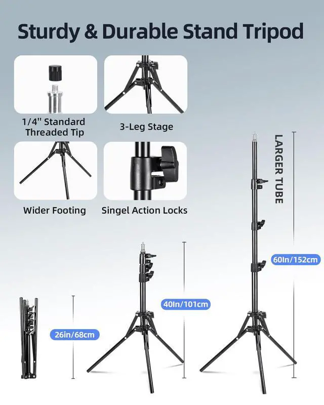 Alt view image 7 of 7 - Softbox Lighting Kit(1-2Pack),16x16in Soft Box|Upgrade 135W 2700-6400K 100V-240V E27 LEDBulb Continuous Photography Lighting,Photo Studio Light Equipment for Camera Shooting Video Recording