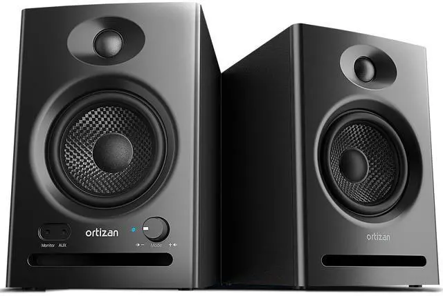 Main image of C7 Dual-Mode 2.0 Studio Monitors, Active Monitor Speakers for Near Field Music Production, Bluetooth 5.3 Wireless Computer PC Monitor Gaming Bookshelf Speakers(Pair, Black)