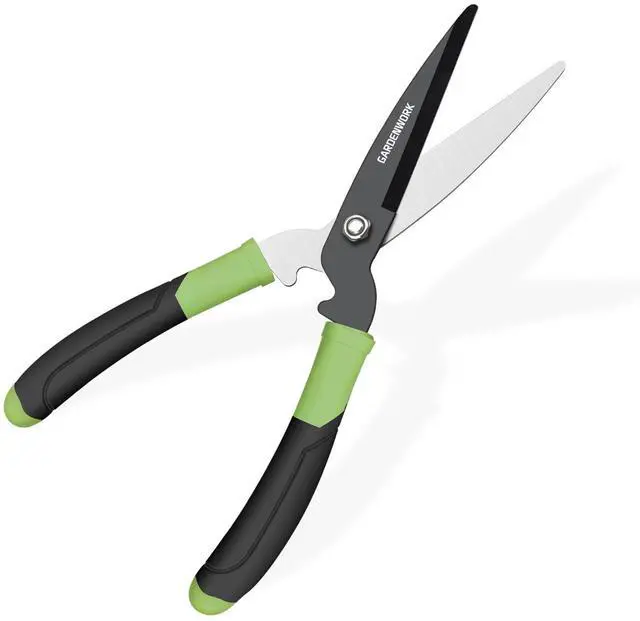 Main image of Hedge Shears Clippers for Trimmer,Garden Clippers Handheld,Boxwood,Shrubs, Bush Cutters Trimmer with Teflon Coating High Carbon Steel Blades,16"Gardening Shears with Comfort Grip Handles