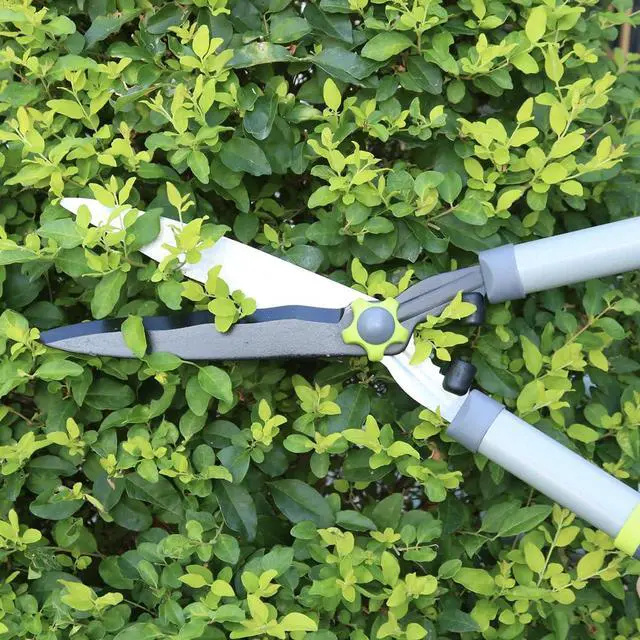 Alt view image 5 of 7 - Garden Loppers Pruning Shears, Updated 3PCS Hedge Clippers Combo Set, Branch Cutter with Compound Action, Chops Thick High Branch Ease, Professional Tree Trimmer Set Heavy Duty