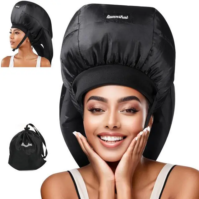 Main image of Bonnet Hair Dryer, Ideal Hair Diffuser for Curly Hair Your Ultimate Solution - Spacious Capacity Blow Dryer Cap for Rapid Styling of Curls