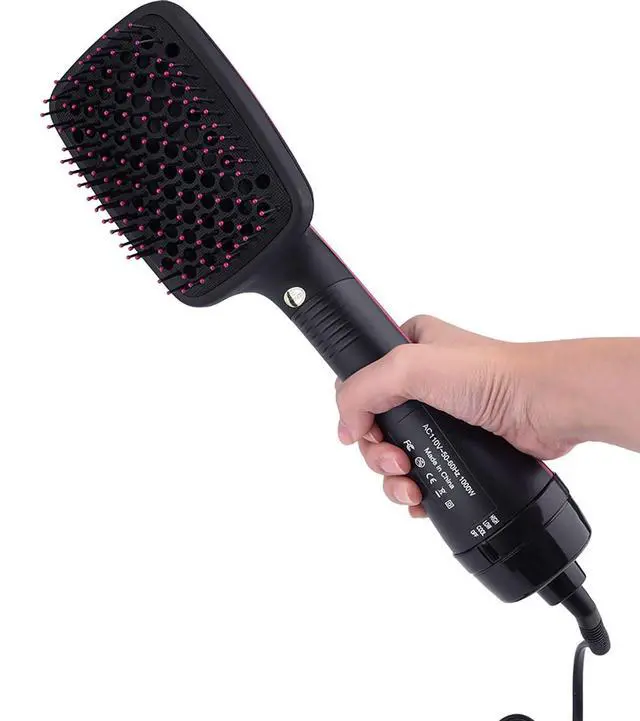 Main image of Blow Dryer Brush Straightener, Detangling Straightening Smoothing in One Step, Reduce Frizz More Shiny for Salon-Quality Smooth Straight Hair Dryer Brush