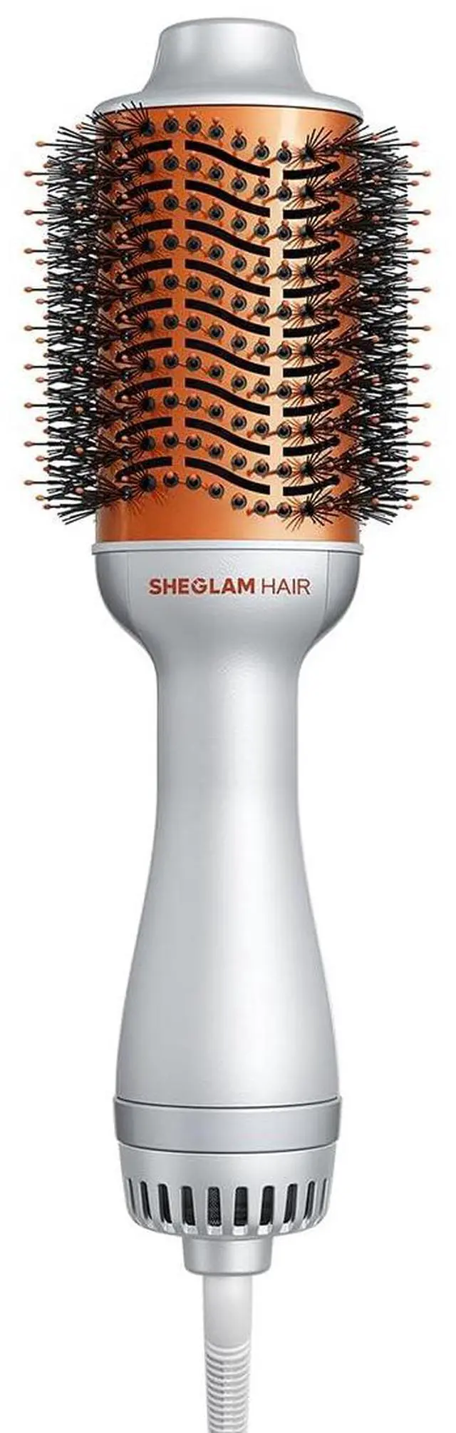 Main image of 4-in-1 Hot Air Brush - Hair Dryer & Styler with 33000 RPM Motor, GLOSS PRO Coating for Shine, 3 Heat Settings, Tangle-Free Ionic Bristles for Frizz-Free Blowouts (US Plug)