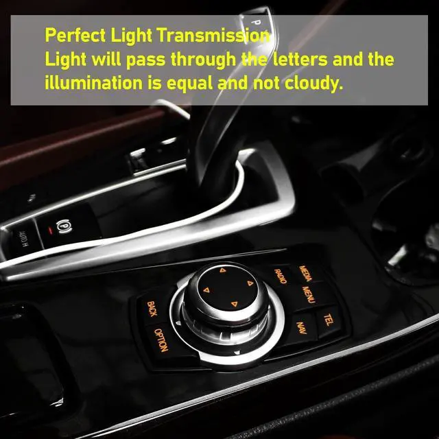 Alt view image 4 of 7 - Compatible with BMW iDrive Knob Button Replacment Multimedia iDrive Control Knob Button for 1' F20 F21/3' F30 F31 F34 GT/5' F07 F10 F11/7' F01 F02 F04/X3 F25 Series