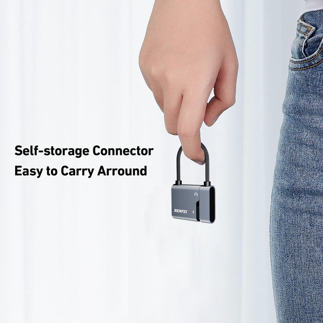 Alt view image 7 of 7 - USB C to Audio Jack Adapter with 60W Fast Charging, USB-C to 3.5mm Female Headphone Compatible with iPhone 15 Pro Max/15 Pro/15, Samsung Galaxy S24/S23/S22/S21 Ultra, iPad Pro, Pixel 8 Grey
