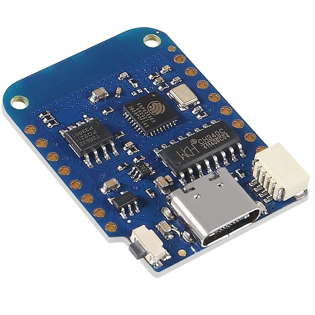 Alt view image 4 of 5 - AITRIP 10PCS WeMos D1 Mini V4.0.0 Type-C USB WiFi Internet of Things Board Based ESP8266 4MB Compatible with Arduino MicroPython Nodemcu(10PCS Wemos d1 mini)