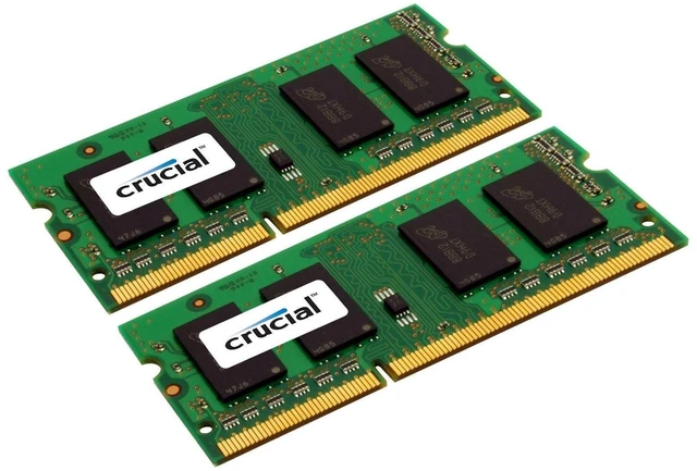Main image of Crucial 16GB kit (8GBx2), 204-pin SODIMM, DDR3 PC3-12800,