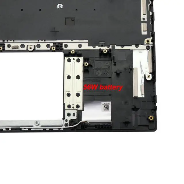 Alt view image 5 of 5 - BestParts Palmrest with RGB Backlit Keyboard Replacement for ASUS TUF Gaming F15 FX507 FX507ZC FX507ZE, A15 FA507 (for 56Wh Battery Models, Single Air Outlet Vent, US Layout, Transparent WASD Keys)