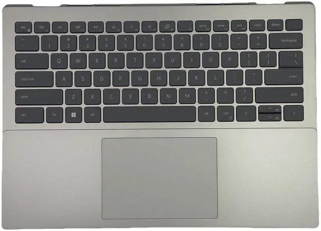 Main image of Replacement Upper Case Palmrest Backlit Keyboard Touchpad Assembly with IO Board and Speaker for Dell inspiron 5420 5425 Gray 0WMRGK 460.0Q92H.0003