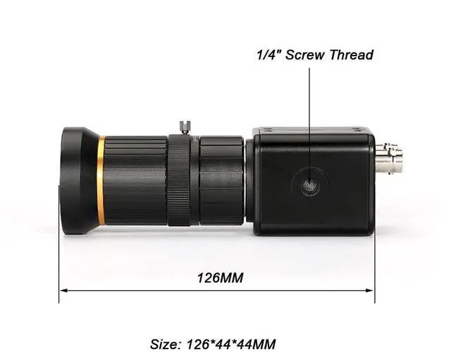 Alt view image 3 of 5 - SDTNOVA HD SDI Camera, 2 MP 1080P HD Digital CCTV Security Camera, 1/2.8 High Sensitivity Sensor CMOS with 5-50mm Manual Varifocal HD 3MP Lens, DC12V 1A Adapter Free by Click Below Extra Saving